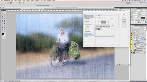 Rainy Window Photoshop Action