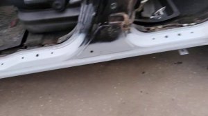 окончание сварочных и подготовительных работ на suzuki гранд витара 2008год.