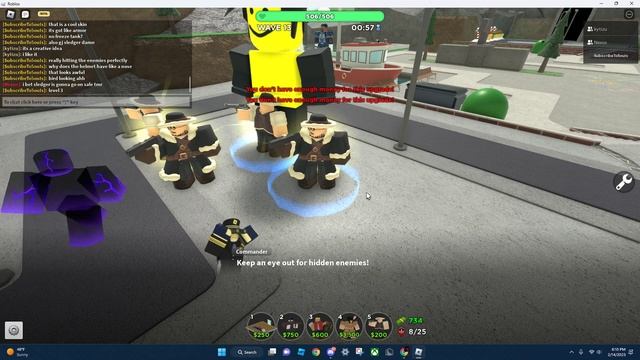 USING AND OPENING NEW SKINS | ROBLOX Tower Defense Simulator смотреть онлайн