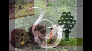 Как  можно использовать старые покрышки на даче