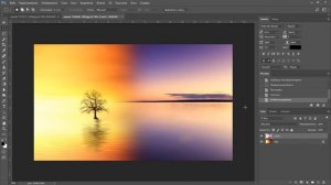 Как сделать ПЛАВНЫЙ ПЕРЕХОД между картинками в фотошопе
