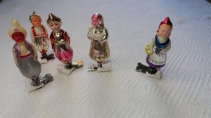 ?Елочные игрушки на прищепках к трем сказкам / старинные eлочные игрушки СССР / винтажные