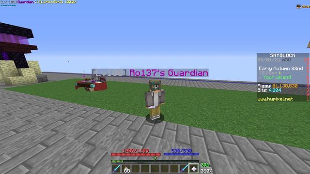 The FASTEST Way To Get Enchanting XP in Hypixel Skyblock!! смотреть онлайн