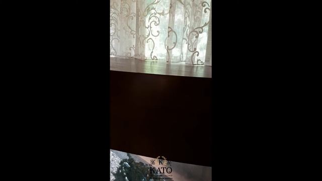 Шторы в загородный дом, видео монтажа компании КАТО