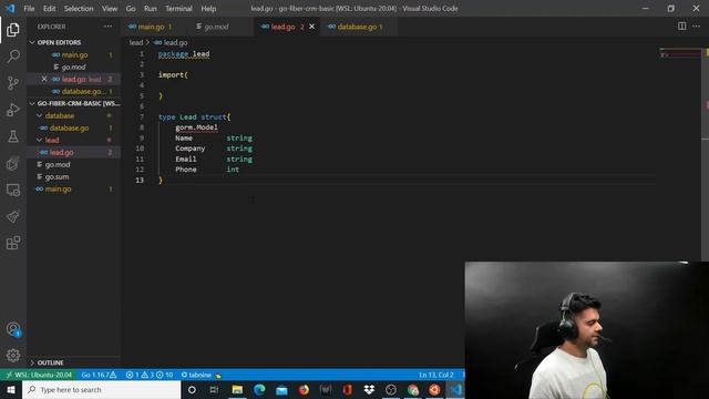 Go Project For Absolute Beginners Using Go-Fiber - Simple CRM