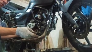 Bajaj Pulsar 180: Замена масла \ сетка маслонасоса \ стружка \ о масле