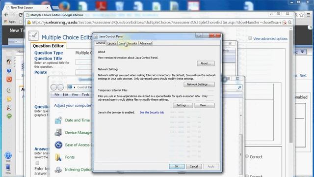 Enable Java for Angel Using Windows 7 and Chrome смотреть онлайн
