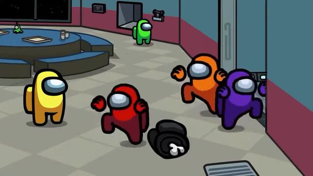 Among Us dance animation, амонг ас танцуют анимация. смотреть онлайн