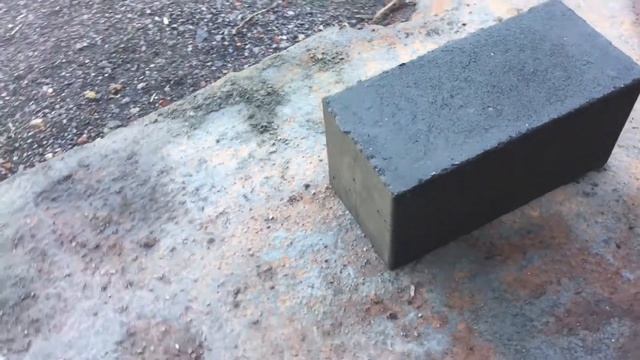 Полнотелый шлакоблок с добавлением отсева