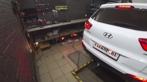 Установка фаркопа на Hyundai Creta 2020 г.в. c подключением блока согласования Flash-FA