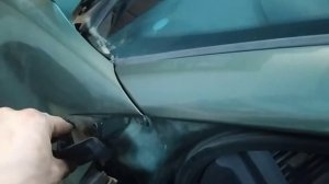 Замена петли водительской двери на Renault Megane 2.