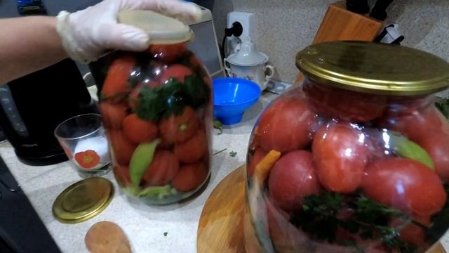 Помидоры "Любимые". Самый простой рецепт!