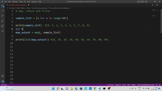 Functional Programming in Python | Map, Reduce and Filter