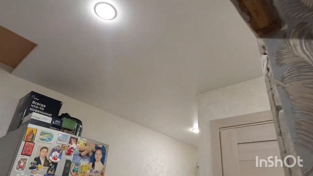 Как получился потолок ? Лампа для цветов ? влог смотреть онлайн