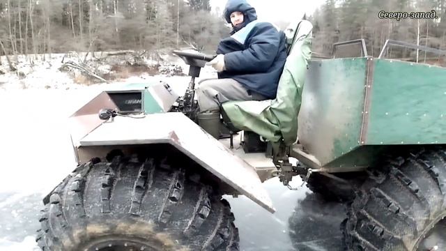 КАРАКАТ ИЛИ КОРОВА НА ЛЬДУ, ЧТО ЛУЧШЕ? // БЕЗБАШЕННЫЙ ДРИФТ НА ЛЬДУ. смотреть онлайн