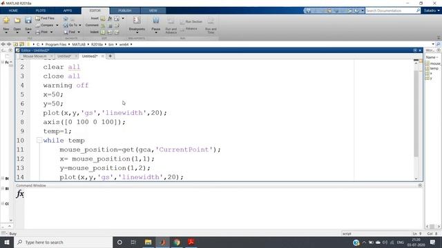 Fun with Mouse Click | MATLAB Programming