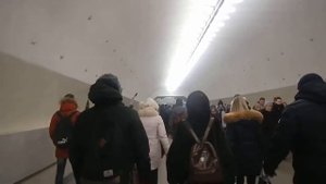 Переход со станции Чистые пруды на Тургеневскую | Московский метрополитен