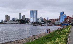 Обзор пляжа на Эгершельде , июль 2022. Владивосток