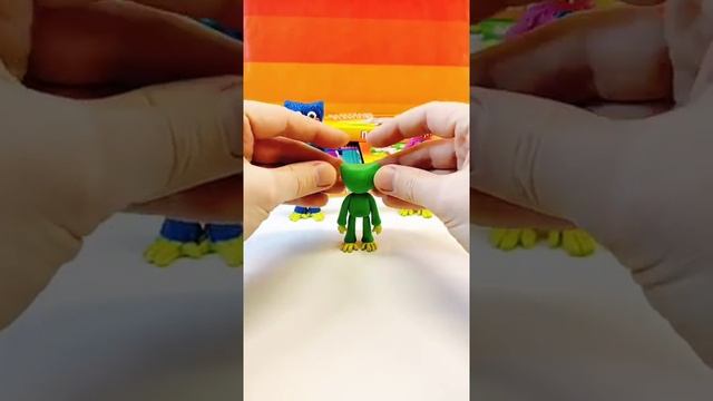 ? Green kid Haggy Wuggy Малыш Хагги Вагги из пластилина #какслепить #poppyplaytime #хаггивагги