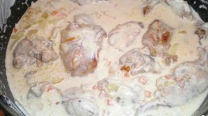 Тушеный кролик с картошкой в мультиварке