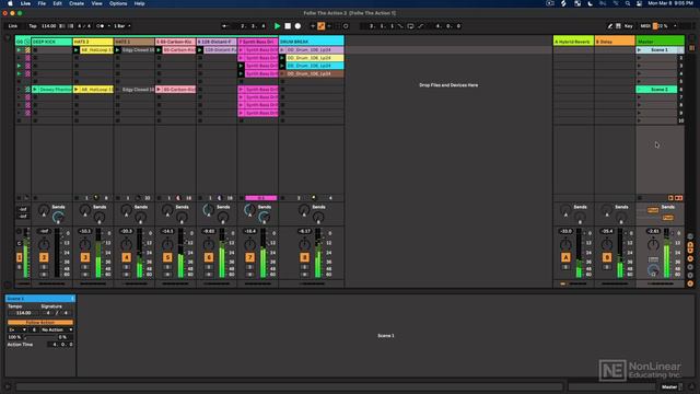 09. Combining Scene & Clip Follow Actions