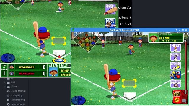 [Backyard Baseball 2001] 5 minutes of Online Play смотреть онлайн