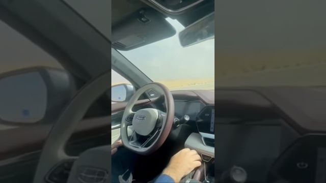 Self drive - auto steering - geely Monjaro - Riyadh to Qatar