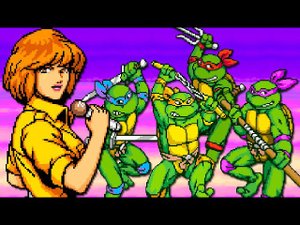 Turtles in Time (SNES) Все боссы без урона.