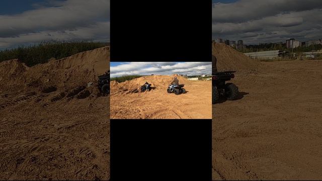 ATV HAMMER 200. Покатушки. Чем хорош класс АТВ 200. Полное видео - в канале.