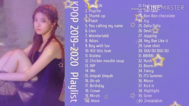 KPOP Music 2019-2020 [Playlist] смотреть онлайн