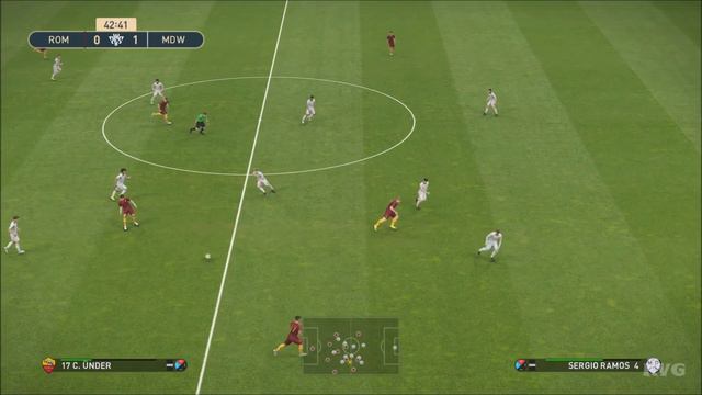 PES 2019 - AS Roma vs Real Madrid CF - Gameplay (PS4 HD) [1080p60FPS] смотреть онлайн