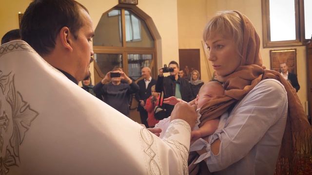 Самые трогательные крестины в Одессе. Свято-Николаевский храм.