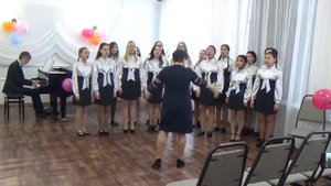 =Растревожу Клавиши=хор старших классов "Акварель"