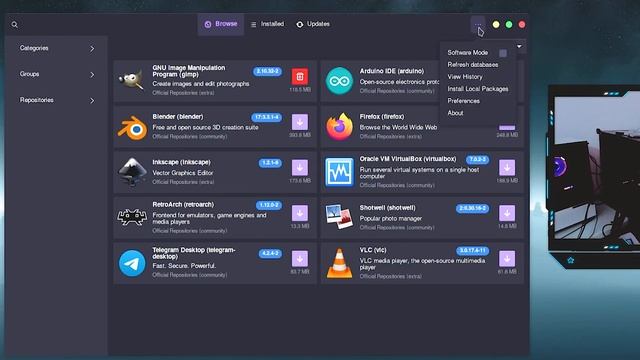 El Mejor Administrador De Paquetes Para Arch Linux | Grafico смотреть онлайн