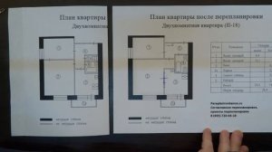 Варианты перепланировки двухкомнатной квартиры в доме серии II-18