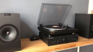 Marantz tt-42 + cambridge audio 640a + kef q350 + pro-ject phono box mm test 2