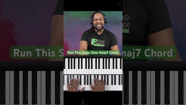 Run This Scale Over Fmaj7 Chord