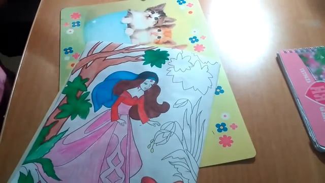 Раскрашиваем раскраску смотреть онлайн