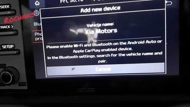 Kia Sonet HTX Android Auto Configuration using Wi Fi/ Wireless Projection смотреть онлайн