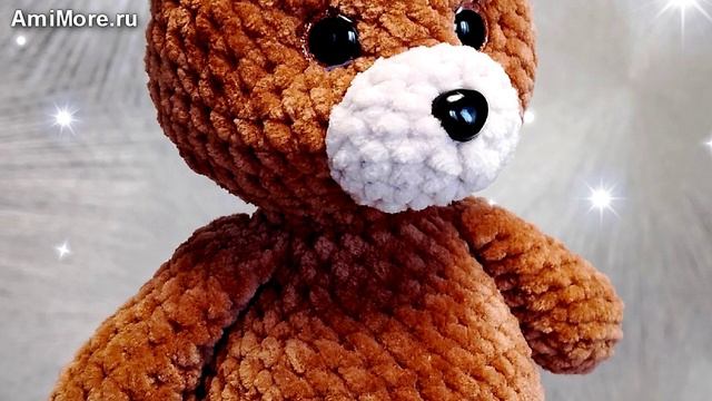 Амигуруми: схема Мишка Потапыч | Игрушки вязаные крючком