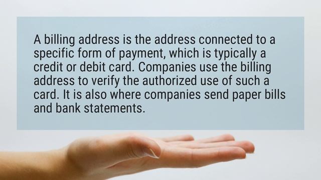 What is my billing address? смотреть онлайн