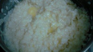 Рисовая запеканка с яблоками