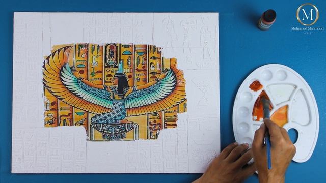 تحويل لوحة خشبية إلى عمل فني فرعوني بأسلوب الديكوباج | افكار ديكور الحائط ?? смотреть онлайн