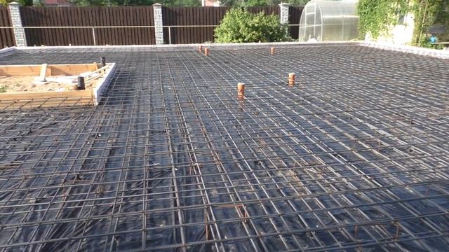 Фундамент ж/б плита за 660 тыс. своими руками. смотреть онлайн