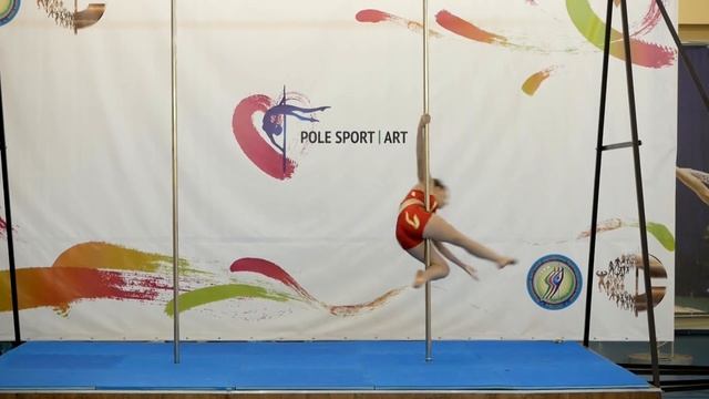 Юрченко Анастасия POLE SPORT|ART 2019 смотреть онлайн