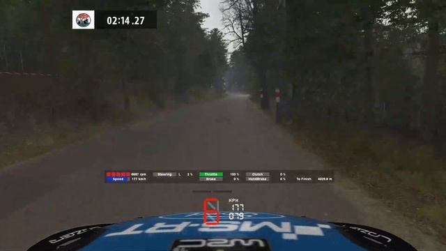 Ford Fiesta WRC - Roscizow-Walim (4:19.333) смотреть онлайн