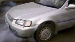 Honda дымит.mp4