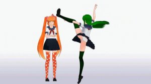 [MMD] Yandere Simulator  You spin me  right  round