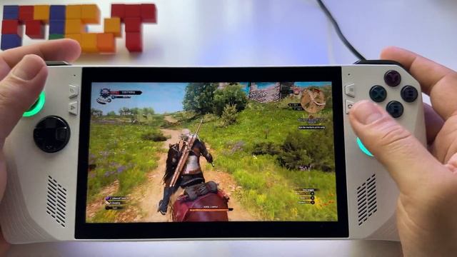 The Witcher 3 Wild Hunt | Asus Rog ALLY gameplay | testing all graphics | charger - no charger смотреть онлайн