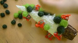 Новогодняя елочка из сизаля